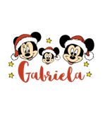 familia disney - colocar o nome nas observações